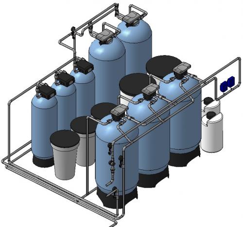 Хим очистка воды в котельной. Водоподготовка для котельных