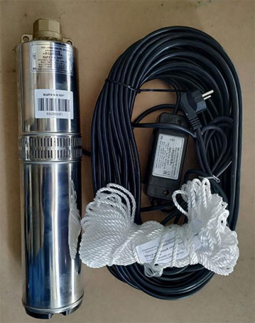 Насос для скважины 100 метров. .  Водолей БЦПЭ.