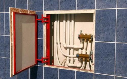 Прокладка труб в ванной. Виды разводки труб в ванной комнате