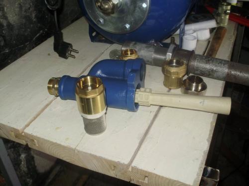 Насосная станция с внешним. Основные компоненты 05