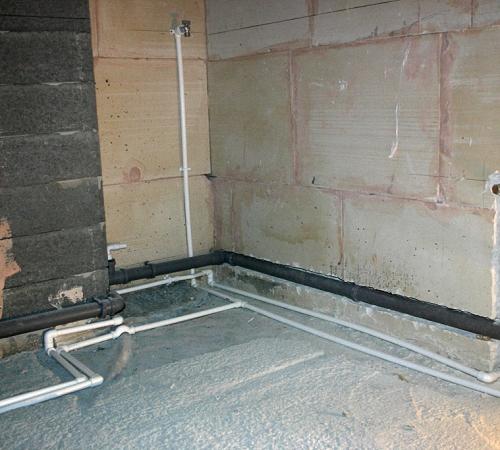 Разводка труб в ванной в частном доме. Рекомендации по разработке схемы разводки труб