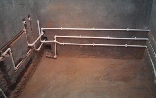 Схема разводки водопровода в квартире полипропиленом. Закрытый и открытый монтаж водопровода из полипропилена 01