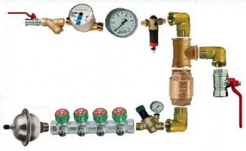 Внутренняя разводка водопровода в квартире. Типовые схемы водоснабжения квартиры — последовательная и коллекторная