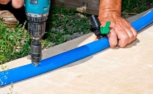 Диаметр труб для полива дачи. Рассчитываем отверстие для огорода