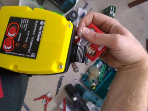 Как подключить глубинный насос к автоматике. Правила установки и настройки «АКВАРОБОТА ТУРБИПРЕСС»