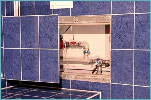 Как проложить трубы в ванной комнате своими руками. Проектирование 01