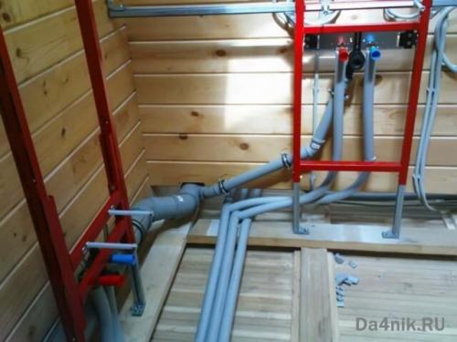 Прокладка канализационных труб в частном доме. Монтаж канализации в частном доме своими руками