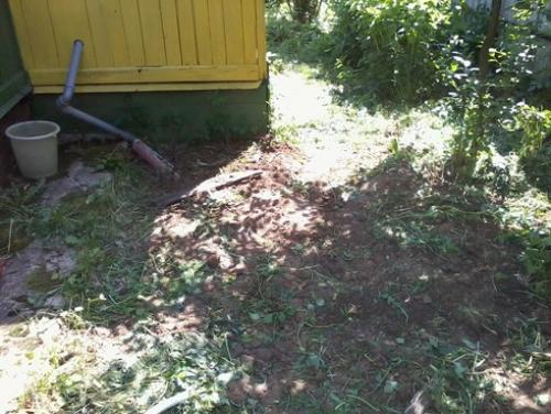 Слив из раковины на даче. Как сделать слив воды из раковины на даче