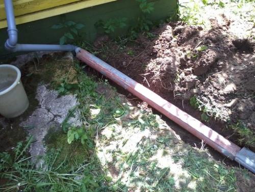 Слив из раковины на даче. Как сделать слив воды из раковины на даче