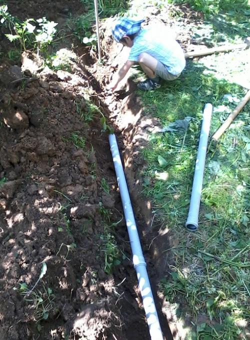 Слив из раковины на даче. Как сделать слив воды из раковины на даче