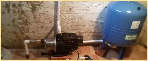 Как подключить поверхностный насос к гидроаккумулятору. Подключение гидроаккумулятора и реле давления к глубинному, погружному насосу