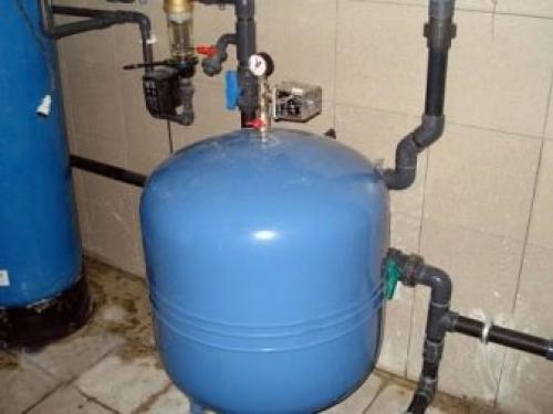 Давление в насосной станции. Значение давления в гидроаккумуляторе 03