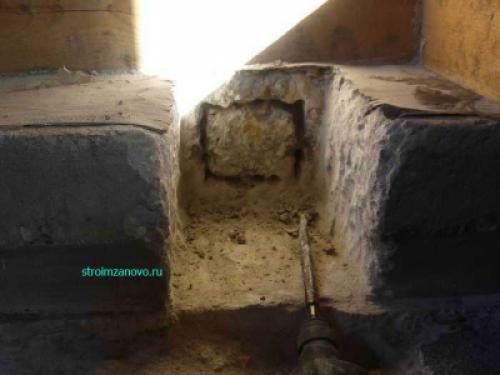 Отверстие в фундаменте своими руками. Как сделать отверстие в фундаменте