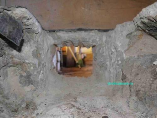 Отверстие в фундаменте своими руками. Как сделать отверстие в фундаменте