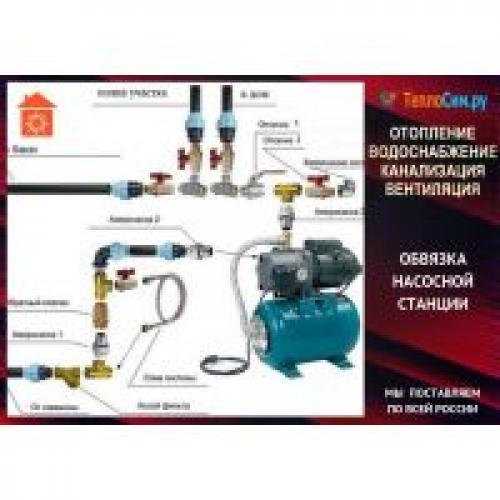Обвязка насосной станции