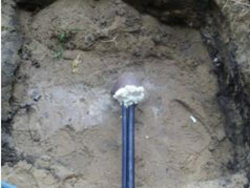 Схема подключения насосной станции к скважине. Место установки